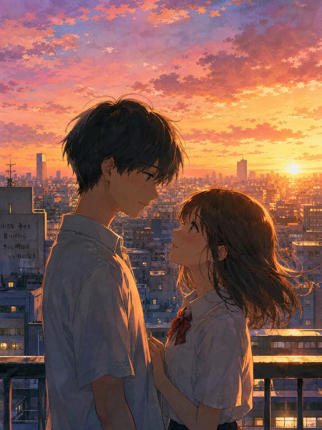 溏心-夕阳之约·短动漫 青春爱恋篇